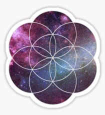 Cosmic Seed of Life Sticker