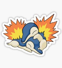 Stack o' Cyndaquils Sticker