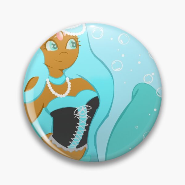 Item preview, Blue Mermaid designed and sold by TQsPinsNThings.