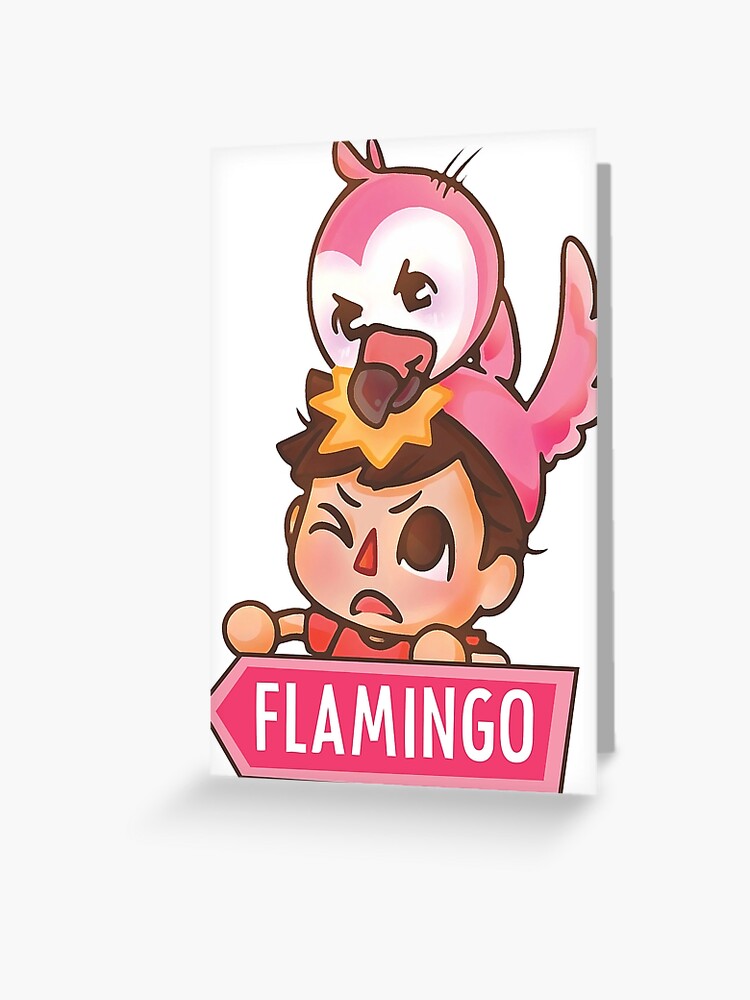 Flim Flam Albert Greeting Card By Ridleyhkotaro Redbubble - flimflam roblox flimflam flamingo albert