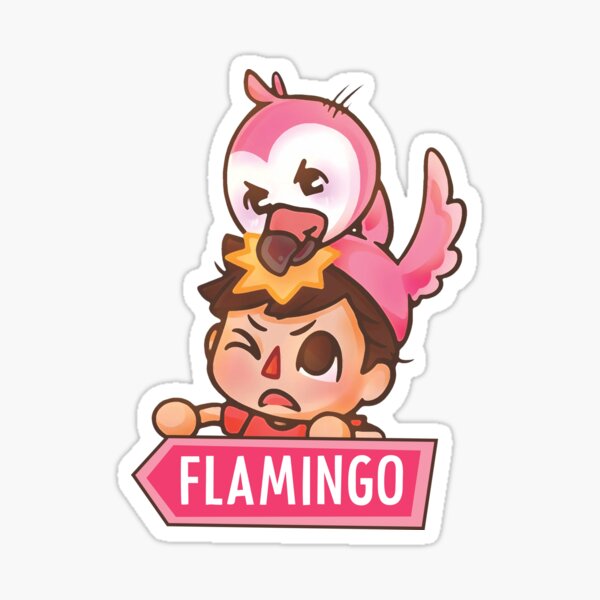 Flamingo Albert Merch Plush