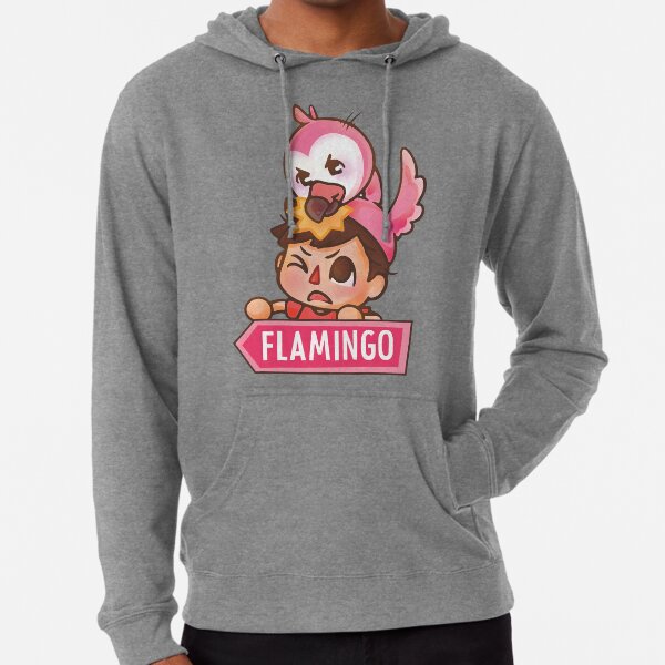 Albertsstuff Flamingo Lightweight Hoodie By Bricky003 Redbubble - roblox flamingo merch hoodie