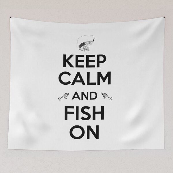 Item preview, Keep Calm and Fish on designed and sold by digiluminate.