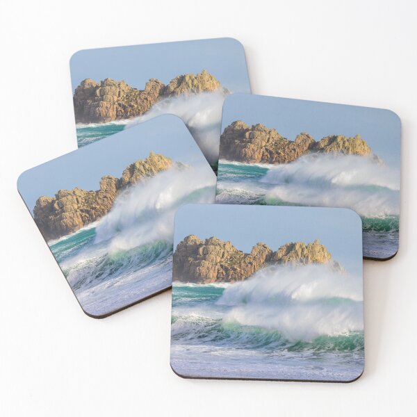 Item preview, Stormy sea at Porthcurno designed and sold by bitm2007.