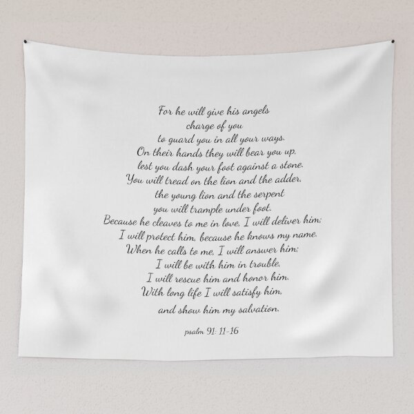 Item preview, Psalm 91:11-16 designed and sold by neteor.