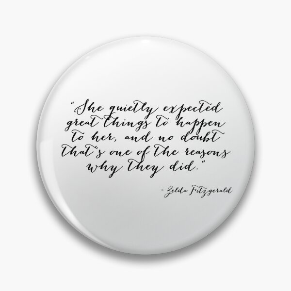 Item preview, She quietly expected great things designed and sold by peggieprints.