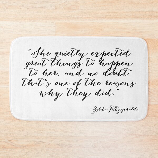 Item preview, She quietly expected great things designed and sold by peggieprints.