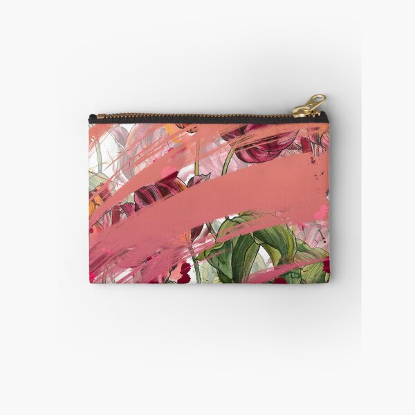 Item preview, Brush Stroke Vintage Red Pink Tulips Watercolor Painting designed and sold by TattooZanda.