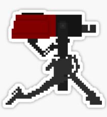 Sentry Gun (Level 1) Pixel Art Sticker
