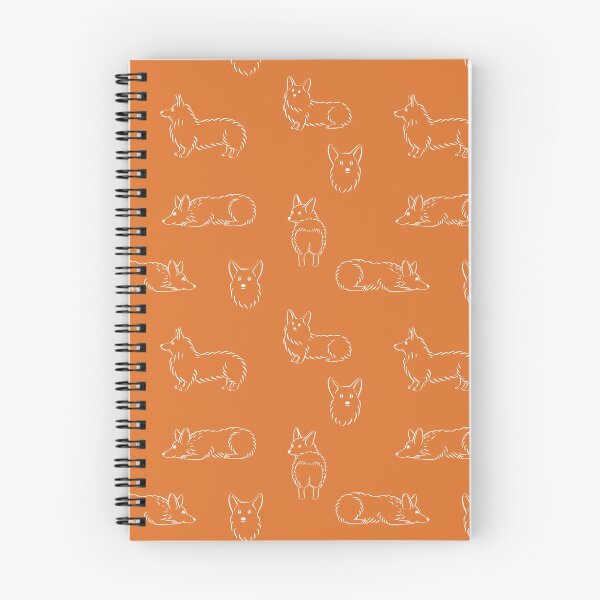Item preview, Corgi Pattern (Orange Background) designed and sold by illucalliart.