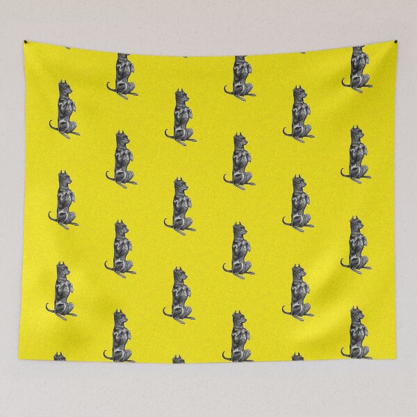 Item preview, Begging Dog Drawing designed and sold by KenRinkel.