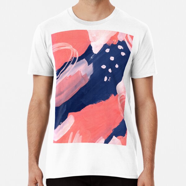 Pink Abstraction Premium T-Shirt