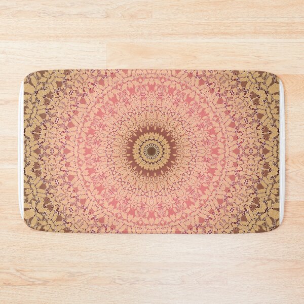 Item preview, Pink brown mandala designed and sold by fuzzyfox.