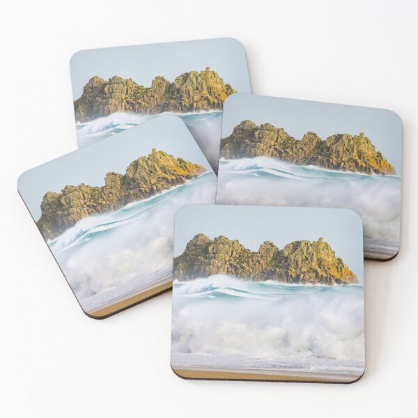 Item preview, Stormy seas at Logan Rock (Porthcurno) designed and sold by bitm2007.