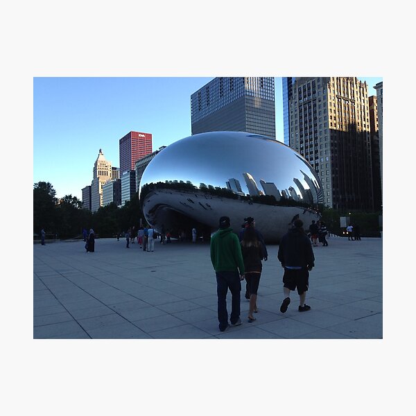 Cloud Gate, Evening, Chicago - Summer 2012 Photographic Print