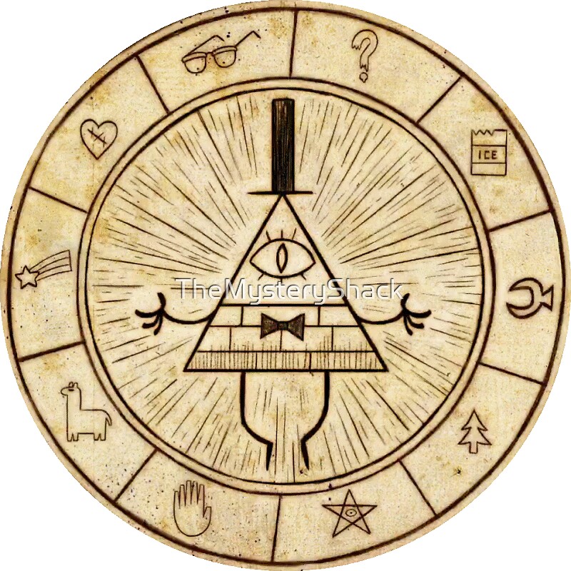 Bill Cipher: Stickers | Redbubble