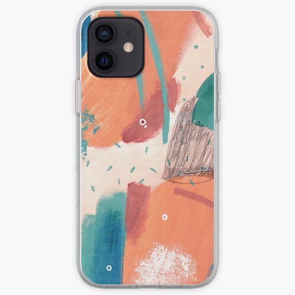 Peachy Abstraction No.3 iPhone Soft Case