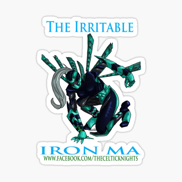 The Irritable Iron Ma Sticker