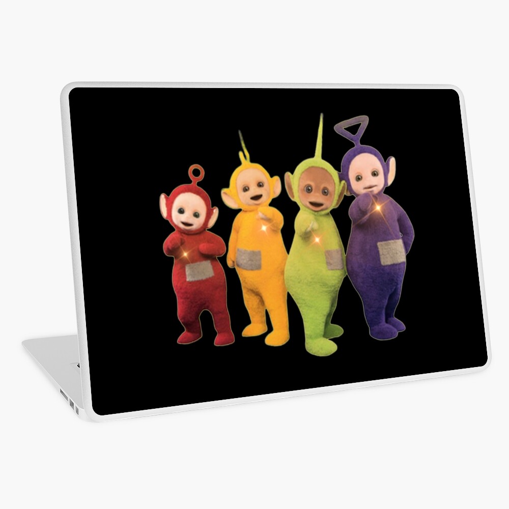 Teletubbies Laptop Skin For Sale By Shining Art Redbubble