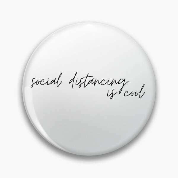 Item preview, social distancing is cool designed and sold by LeighAnne64.