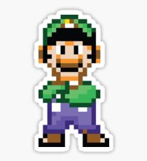 Luigi (16-bit) Sticker