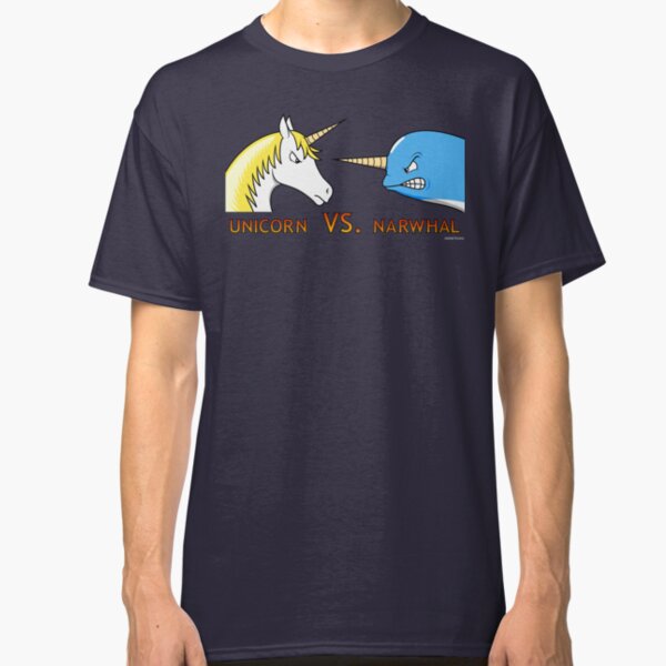 Unicorn Vs. Narwhal Classic T-Shirt