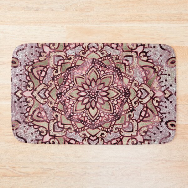 Item preview, Burgundy plum mandala designed and sold by peggieprints.
