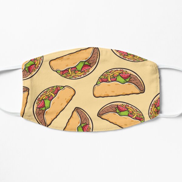 Taco Face Mask Mexican Food Tacos Mask