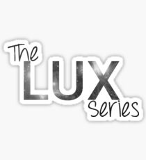 The Lux Series Fanmade Logo - No Drop Shadow Sticker