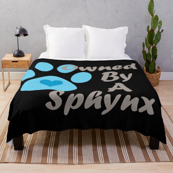 Artikelvorschau, Im Besitz eines Sphynx - Blau entworfen und verkauft von Tiggs-designs.