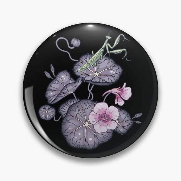 Item preview, Black Indian cress garden. designed and sold by smalldrawing.