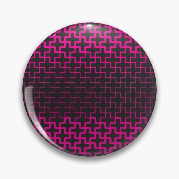 Item preview, Pink Neon Iron Cross Pattern designed and sold by christianadams.