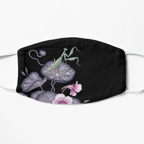 Black Indian cress garden. Mask