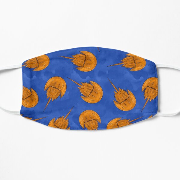 Horseshoe Crab Pattern-Big Flat Mask