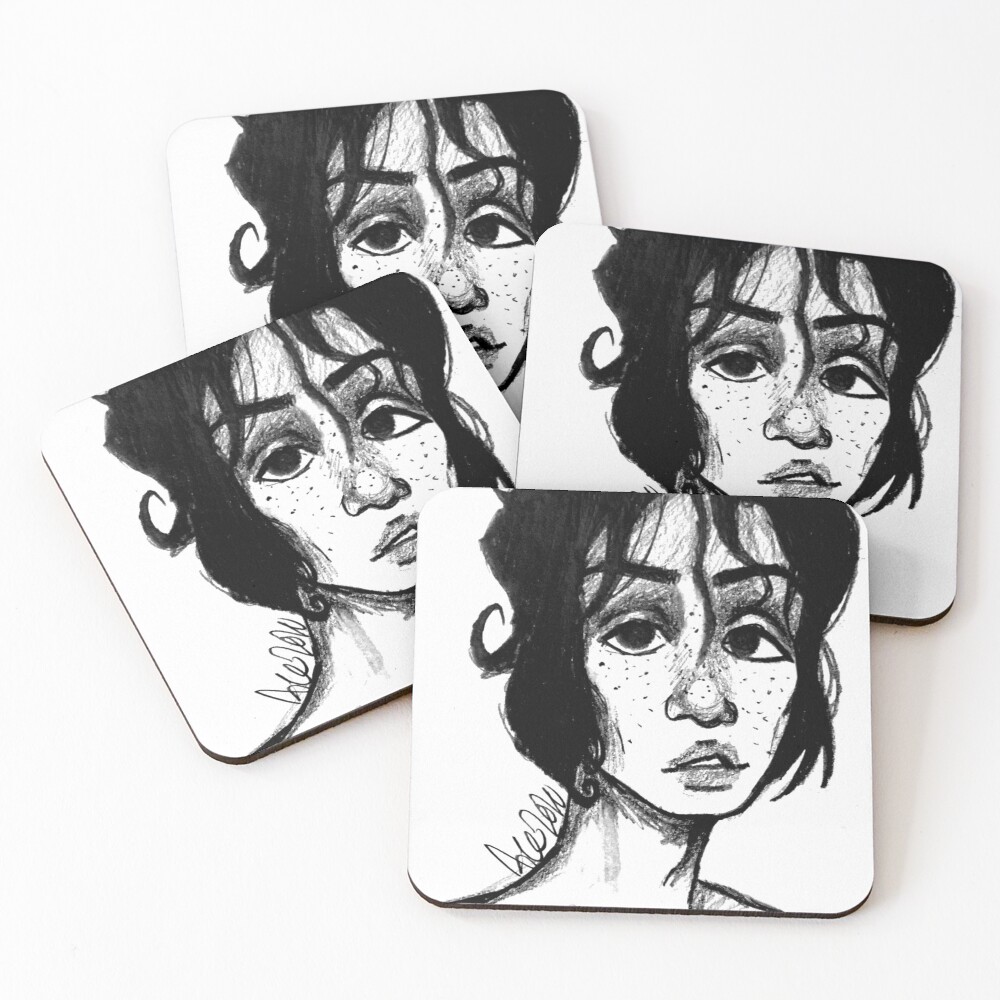 Item preview, Coasters (Set of 4) designed and sold by underscoreace.