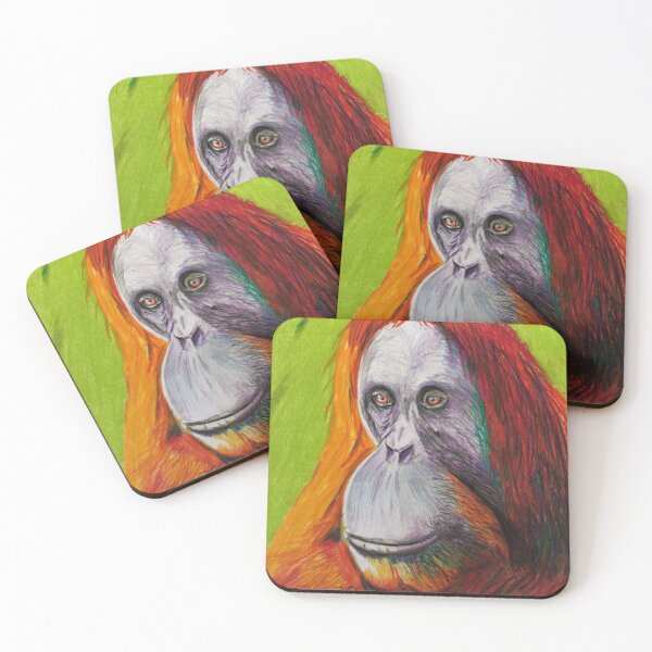 Item preview, Orang Utan pencil crayon sketch designed and sold by PaulBenbowArt.