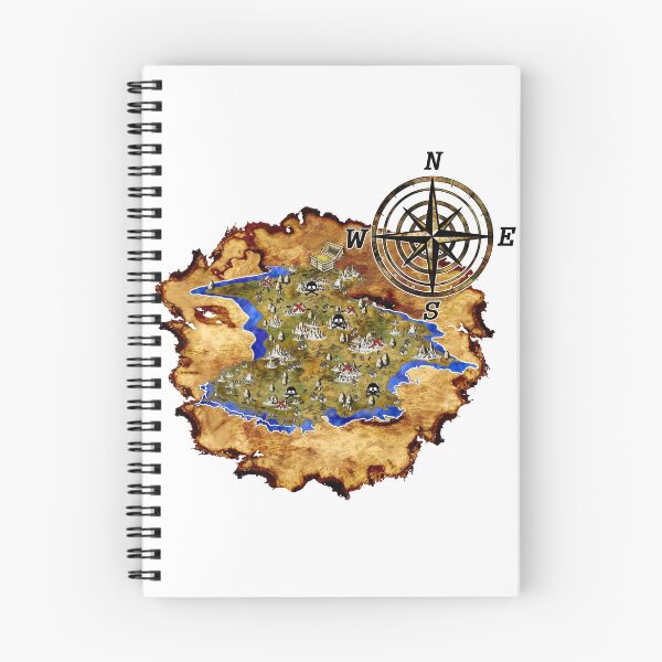 Item preview, Old Pirate Map designed and sold by Nattea.