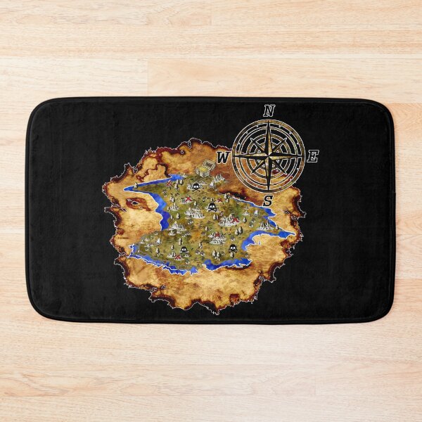 Item preview, Old Pirate Map designed and sold by Nattea.
