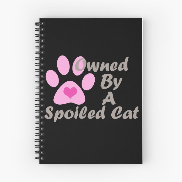 Item preview, Owned By A Spoiled Cat - Pink designed and sold by Tiggs-designs.