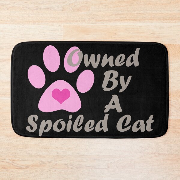 Item preview, Owned By A Spoiled Cat - Pink designed and sold by Tiggs-designs.