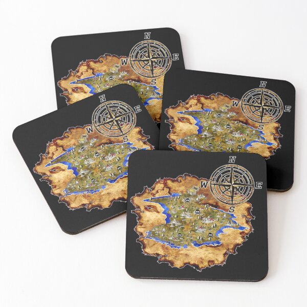 Item preview, Old Pirate Map designed and sold by Nattea.