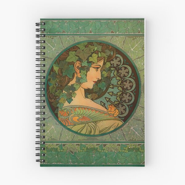Item preview, Alphonse Mucha (1860 – 1939) "Ivy" designed and sold by Alexandra Dahl.
