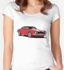 '68 Camaro Z28 Women's Fitted Scoop T-Shirt