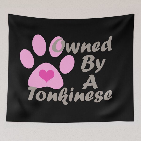 Item preview, Owned By A Tonkinese - Pink designed and sold by Tiggs-designs.