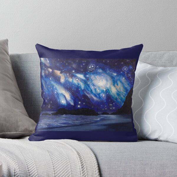 Oceans Throw Pillow