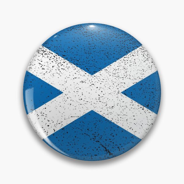 Item preview, Distressed Scottish Saltire Saint Andrews Cross Flag Design designed and sold by MacPean.