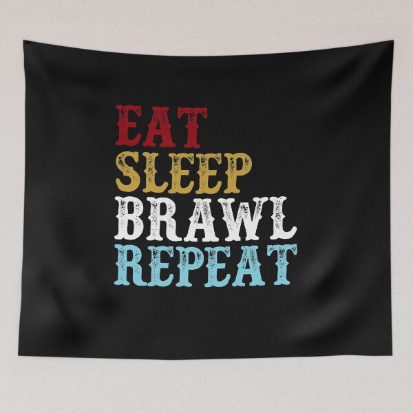 Item preview, Eat Sleep Brawl Repeat: Funny Brawl Stars Gift Idea designed and sold by cutitoutsir.