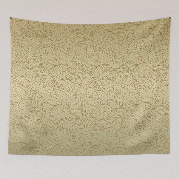 Item preview, Golden Waves in Golden designed and sold by Lyara Costa.