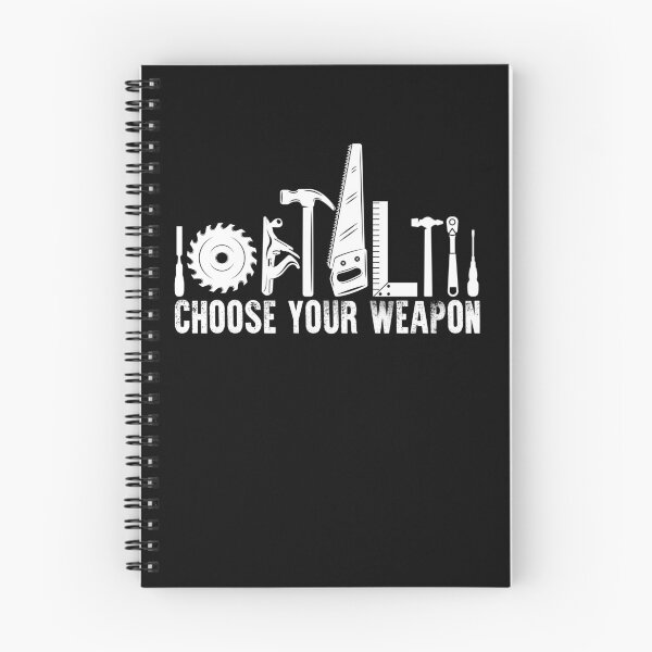 Item preview, Choose Your Weapon Funny Carpenter Tools Handyman Gift Gear designed and sold by DynamicDesign.