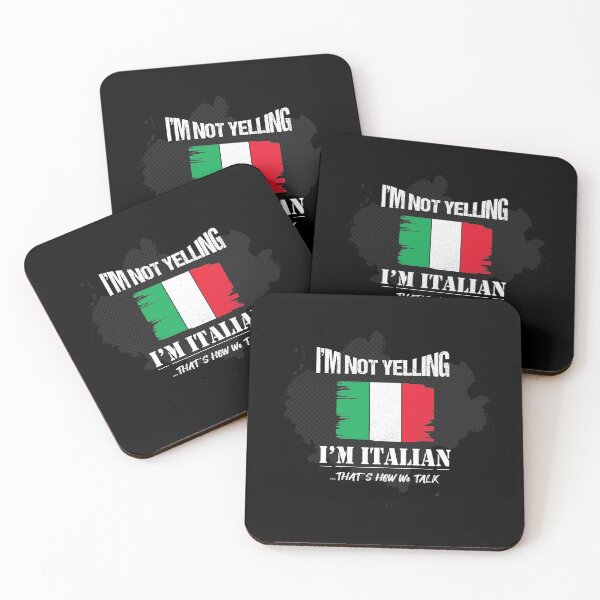 Item preview,  I'm Not Yelling I'm Italian, That's How We Talk Tee, Vintage Italian Gifts, Funny Italian Birthday gift designed and sold by JUSTBEELEGANT.